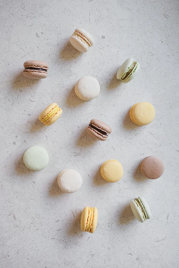 Macarons del obrador a Mà
